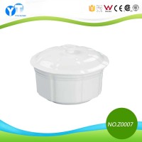 PY-Z0007 Restaurant Ceramic Bowl with Lid