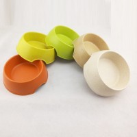 Eco friendly bamboo fiber pet bowls/cat/dog